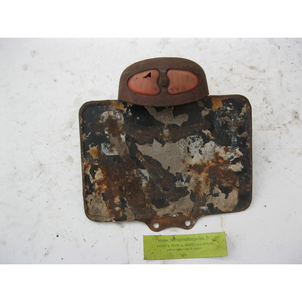 Plaque d'immatriculation  MOTTAZ