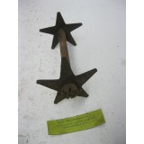 axe de fourche et étoiles
