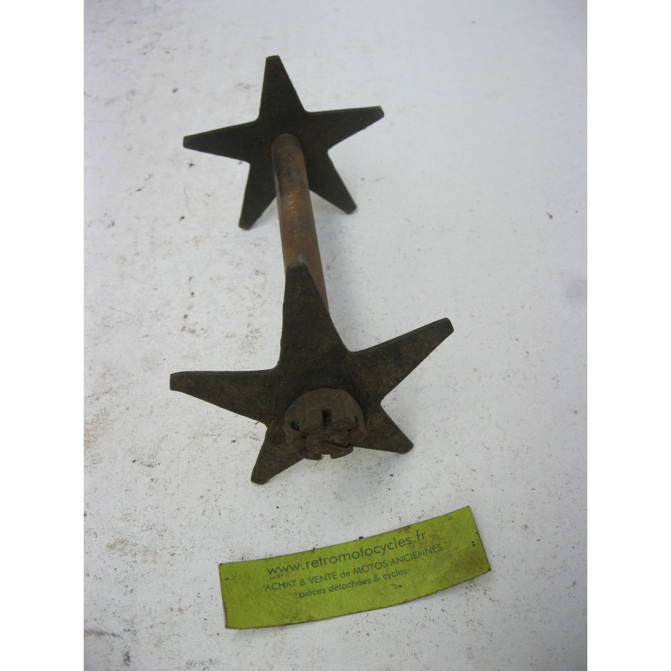 axe de fourche et étoiles
