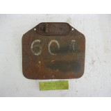 plaque d'immatriculation