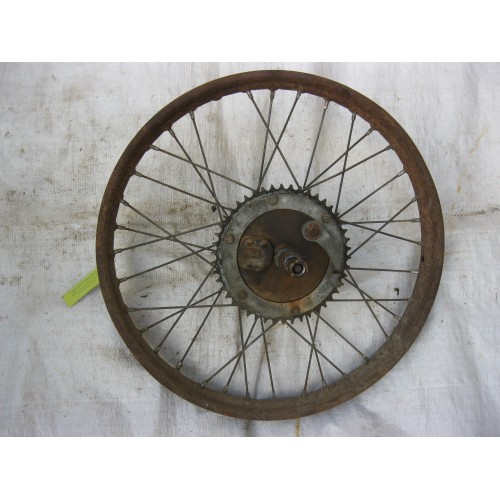 roue arri&egrave;re MOTOBECANE 175 type Z2C