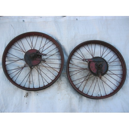 paire de roue RENE GILLET 125