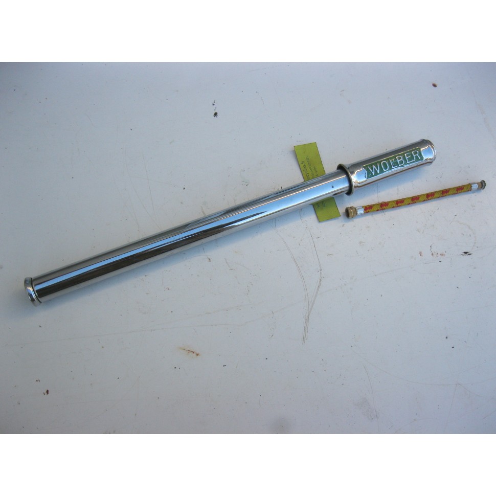 Pompe à air WOLBER chromé. N.O.S.