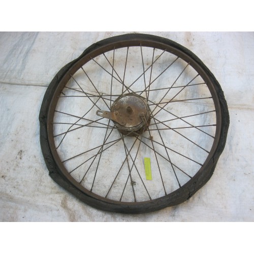 roue à talon arrière