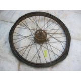 roue à talon arrière