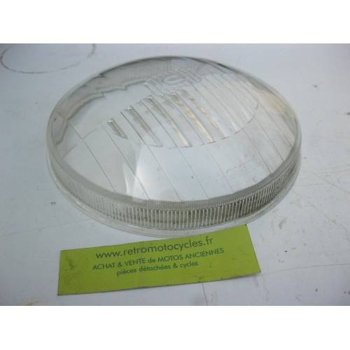 verre de phare CIBIE, TERROT 125. N.O.S.