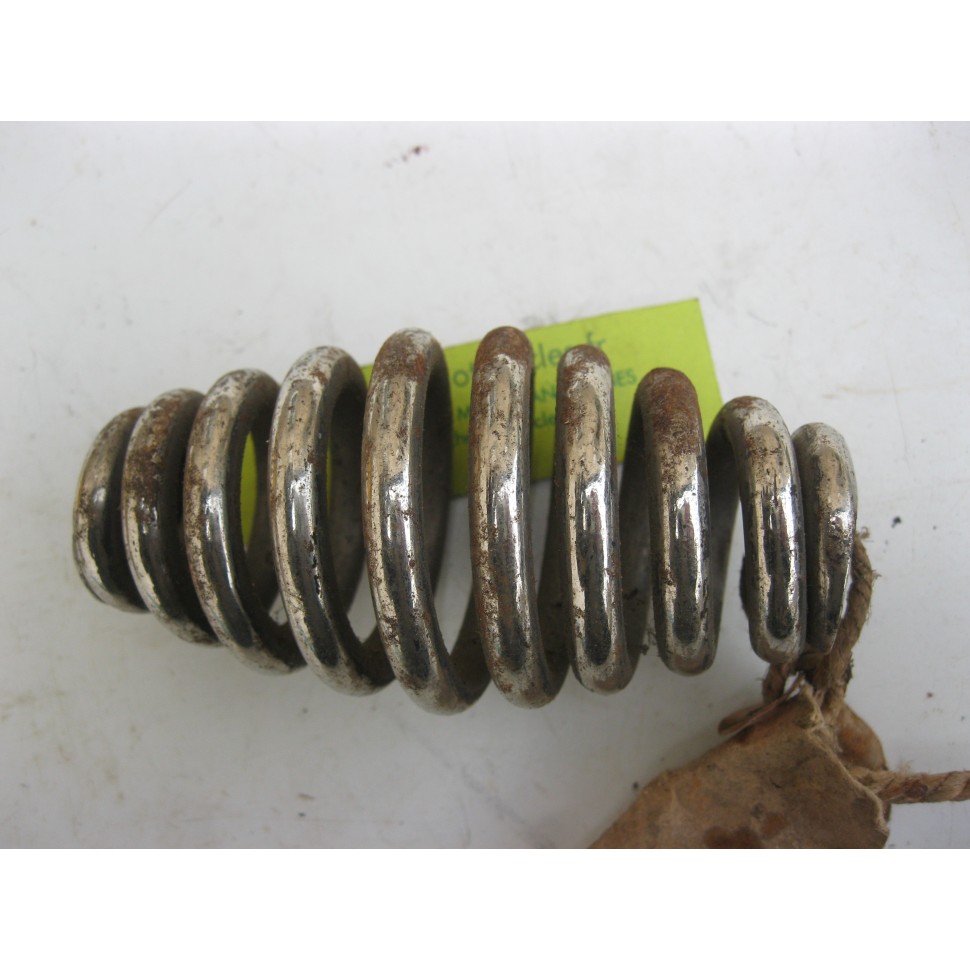 Ressort de fourche. Nickelé