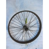roue à talon avant