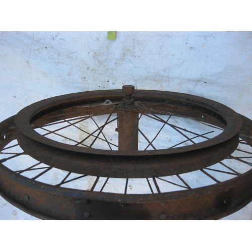 roue à talon avant