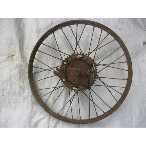 roue arrière BMA, 100 / 125