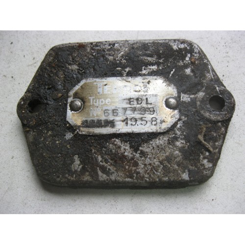 couvercle de boite &agrave; vitesses TERROT 125 EDL